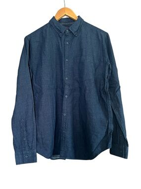 Men’s Stoic Dark Blue  Button Down